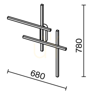 Lampă de perete HALO MOD248WL-L24BK Maytoni small 8
