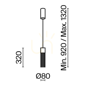 IMAGINARY lampă suspendată MOD190PL-L5G3K Maytoni small 13