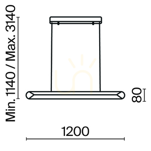 Lampa suspendată MOTION MOD276PL-L40W3K Maytoni small 10