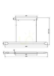 Lampa suspendată MOTION MOD276PL-L40W3K Maytoni small 8