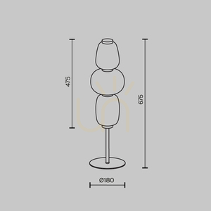 PATTERN lampă de masă MOD267TL-L28CH3K Maytoni small 7