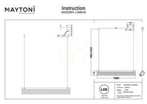PETRA lampă suspendată MOD250PL-L36BS3K Maytoni small 7