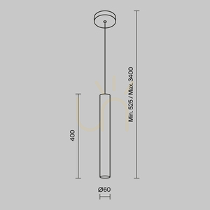 PRO FOCUS lampă suspendată MOD161PL-01CM1 Maytoni small 8