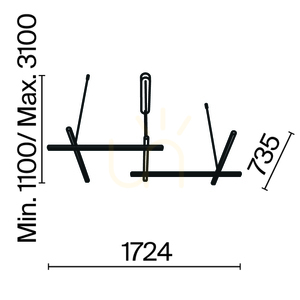 RADIANCE lampă suspendată MOD278PL-L86G3K1 Maytoni small 11