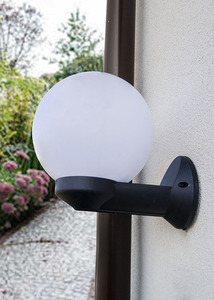 LUNA BALL 25 cm E27 LED lampă de perete în aer liber alb small 0