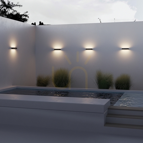 Verifica Lampă de perete pentru exterior LOT O428WL-L20GF3K IP65 Maytoni