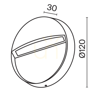 MANE lumina scara O046SL-L3W3K IP54 Maytoni small 10