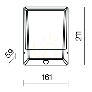 ROW lampă de perete pentru exterior O448WL-L9GF3KSR IP44 Maytoni small 10