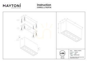 Plafonieră LED de exterior Maytoni Ares O309CL-L10GF3K grafit 10 W 3000 K IP54 small 6