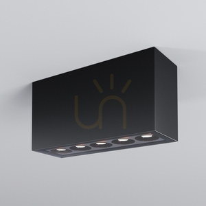 Plafonieră LED de exterior Maytoni Ares O309CL-L10GF3K grafit 10 W 3000 K IP54 small 0