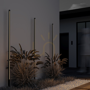 Lampă LED de grădină Maytoni Pole O440FL-L24GF3K, grafit, 160 cm, 24 W, 3000 K small 8