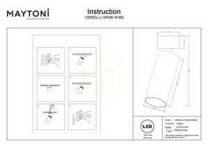 FOCUS LED Plafond C055CL-L12W3K-W-BS Maytoni small 7