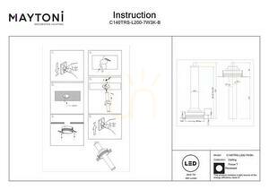 Corp de iluminat încastrat FOCUS T C140TRS-L200-7W3K-B Maytoni small 7