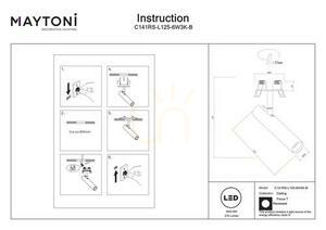 FOCUS T corp de iluminat încastrat C141RS-L125-6W3K-B Maytoni small 8