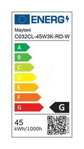 Plafond ZON C032CL-45W3K-RD-W Maytoni small 6
