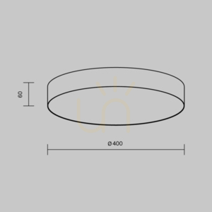 Plafond ZON C032CL-45W3K-RD-W Maytoni small 8