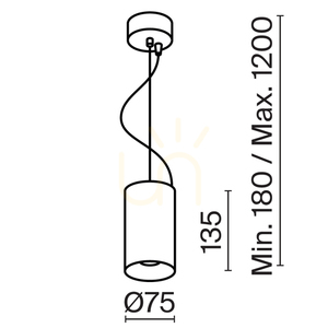EFIR lampă suspendată P089PL-15W3K-MG Maytoni small 10
