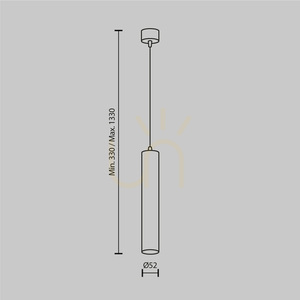 FOCUS LED lampă suspendată P072PL-L12W3K-1 Maytoni small 9