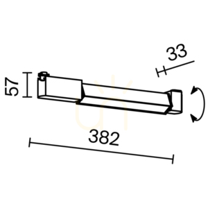 Lampă pentru șine BASIS ROT TR104-1-12W3K-B-DE Maytoni small 9