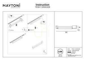 Lampă pentru șine BASIS ROT TR104-1-12W4K-B-DE Maytoni small 6