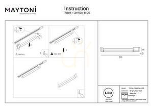 Lampă pentru șine BASIS ROT TR104-1-24W3K-B-DE Maytoni small 6