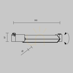 Lampă pentru șine BASIS ROT TR104-1-24W3K-B-DE Maytoni small 7