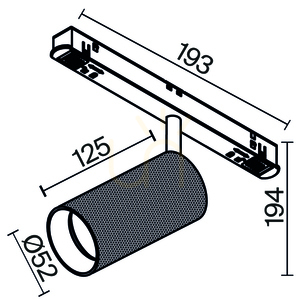 ARTISAN TR097-2-12W4K-M-BW reflector pentru bare Maytoni small 11