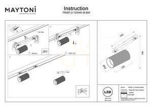 ARTISAN TR097-2-12W4K-M-BW reflector pentru bare Maytoni small 8