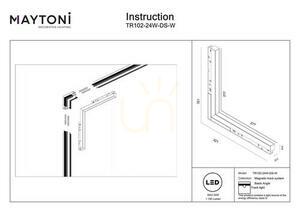 Lampă de șină BASIS ANGLE TR102-24W-DS-W Maytoni small 6