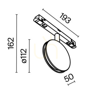 Lampă pentru șine OUTLINE TR090-4-6W-DS-B Maytoni small 11