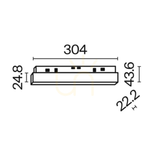 Lampă de șină BASIS TR030-4-12W3K-WW-DS-W Maytoni small 8