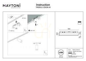 Lampă de șină BASIS TR030-2-12W3K-W Maytoni small 4
