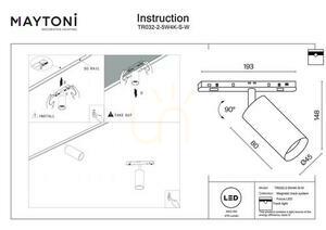 FOCUS LED reflector pentru bare TR032-2-5W4K-S-W Maytoni small 7