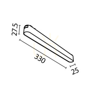 Lampă de șină BASIS TR080-1-18W3K-W Maytoni small 9