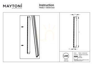 Lampă pentru șine POINTS TR082-1-18W4K-M-B Maytoni small 6