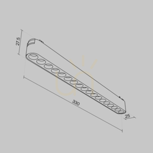 Lampă pentru șine POINTS TR082-1-18W4K-M-B Maytoni small 7