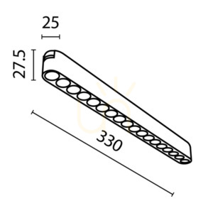 Lampă pentru șine POINTS TR082-1-18W4K-M-B Maytoni small 9