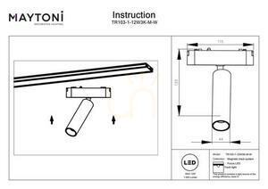 FOCUS LED proiector pentru bare TR103-1-12W3K-M-W Maytoni small 8