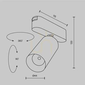 FOCUS LED proiector pentru bare TR103-1-12W4K-M-W Maytoni small 9