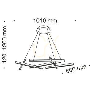 LINE lampă suspendată MOD016PL-L75W Maytoni small 6