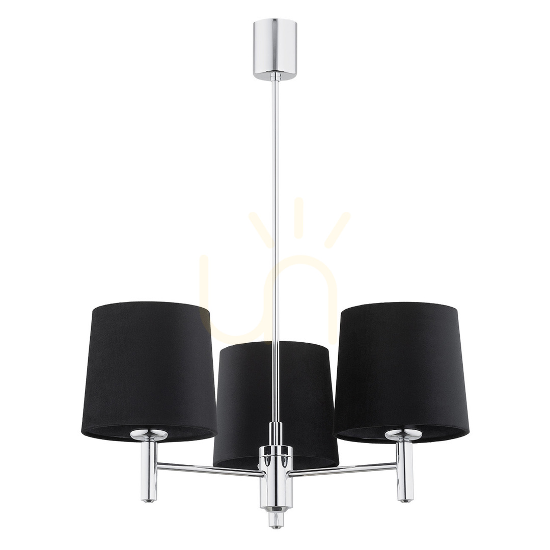 previzualizare Candelabru Argon Bolzano Plus negru 3xE27 6108 Candelabru Argon Bolzano Plus negru 3xE27 6108