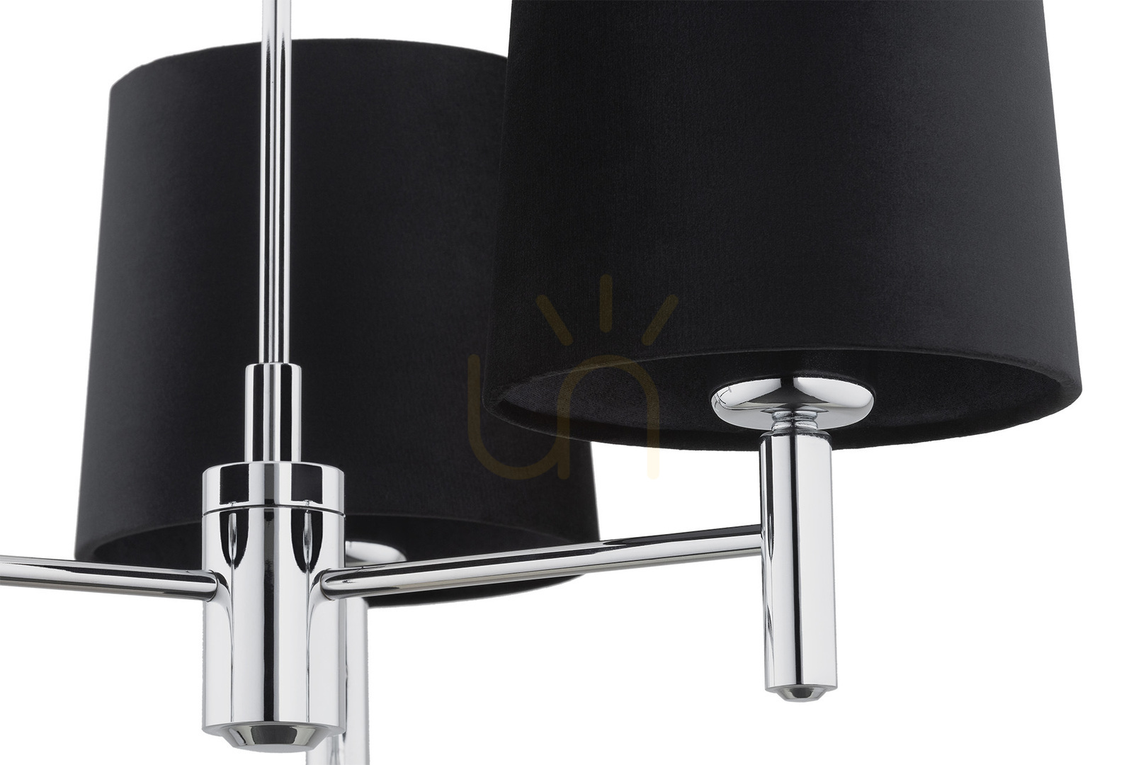 Spectacol Candelabru Argon Bolzano Plus negru 3xE27 6108 Candelabru Argon Bolzano Plus negru 3xE27 6108