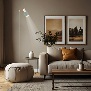 Lampă de podea ARGON Doria 4271, verde salvie cu detalii alamate small 2