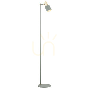 Lampă de podea ARGON Doria 4271, verde salvie cu detalii alamate small 0