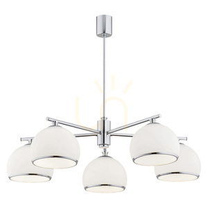 Candelabru ARGON Marbella alb opal mat crom 5xE27 IP20 2087 small 0
