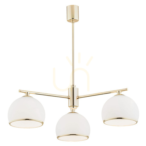 Verifica Candelabru ARGON Marbella alb opal mat alamă 3xE27 1488
