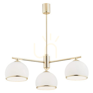 Candelabru ARGON Marbella alb opal mat alamă 3xE27 1488 small 0