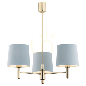 Lampă pendant ARGON Ponte 3xE27 alamă albastru, abajur catifea SKU 1484 0 Lampă pendant ARGON Ponte 3xE27 alamă albastru, abajur catifea SKU 1484 small 0