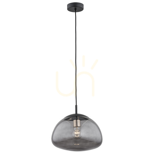 Verifica Lampă suspendată TRINI 4334 Argon sticlă fumurie 30 cm E27