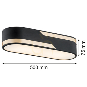 Plafonieră ARGON TONI 500 mm alb opal mat 3xE27 IP20 6001 small 2
